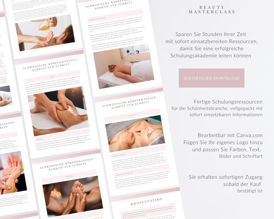 German Swedish Body Editable Training Manual