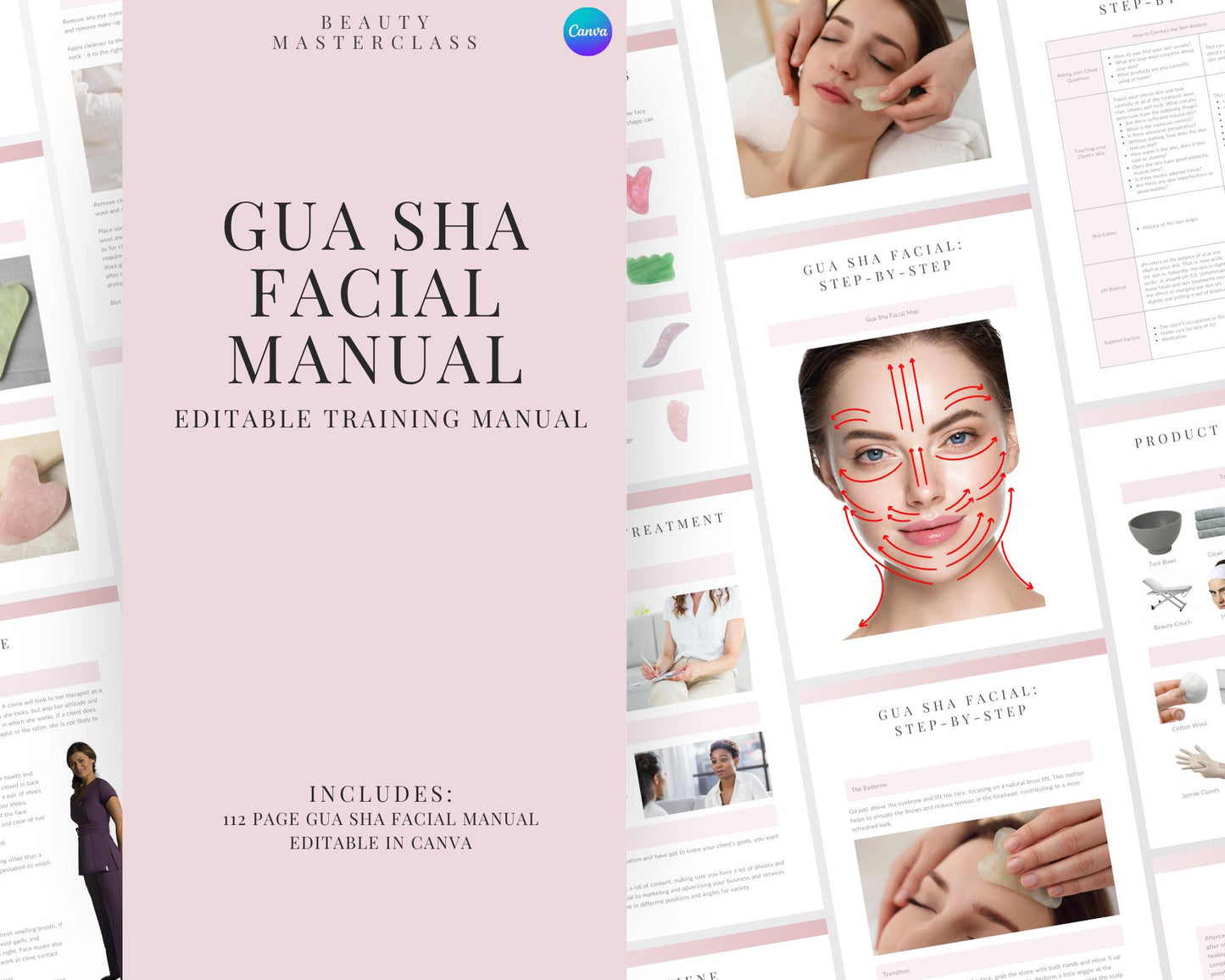 Gua Sha Facial Editable Training Manual
