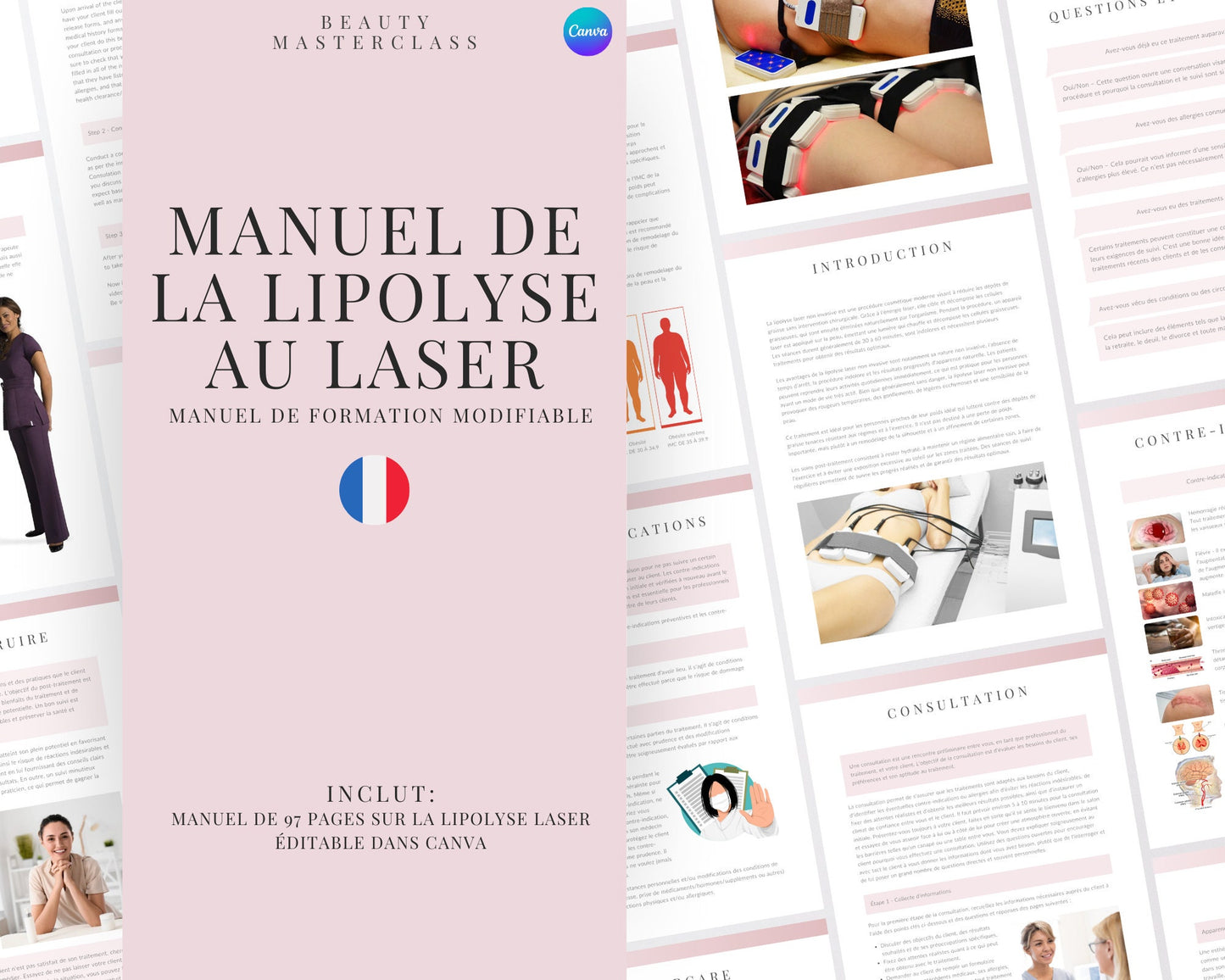 French Laser Lipolysis Editable Training Manual