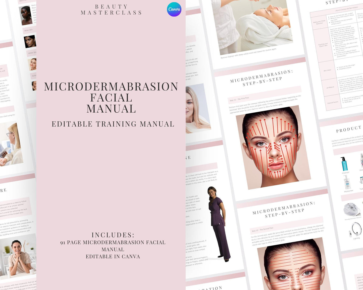Microdermabrasion Facial Editable Training Manual