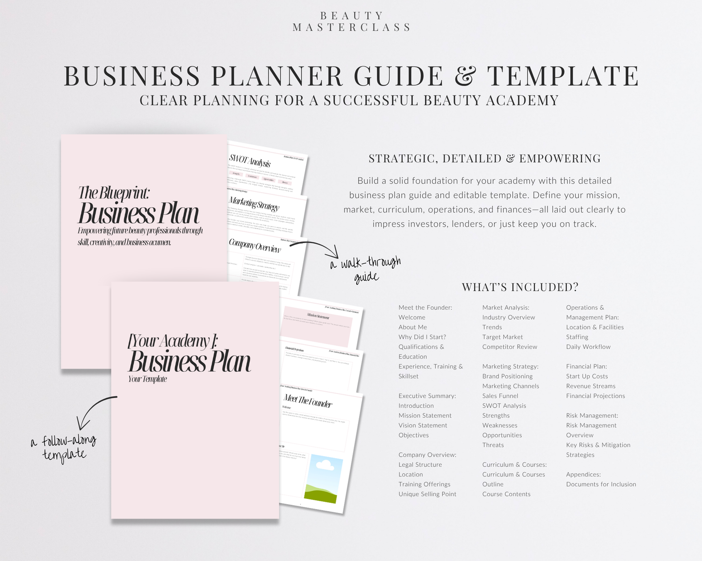 The Beauty Academy Blueprint – Complete Starter Kit for Launching Your Own Training Academy | All-in-One 8 Week Launch Bundle
