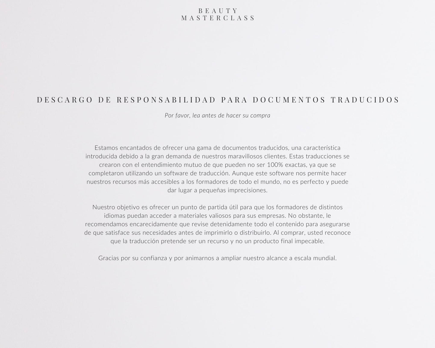 Spanish Henna Brow Editable Training Manual