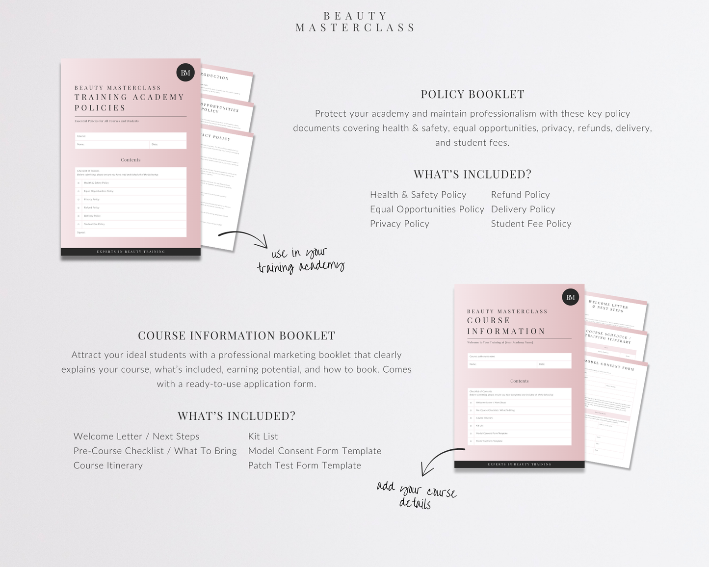 The Beauty Academy Blueprint – Complete Starter Kit for Launching Your Own Training Academy | All-in-One 8 Week Launch Bundle