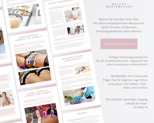 German Laser Lipolysis Editable Training Manual