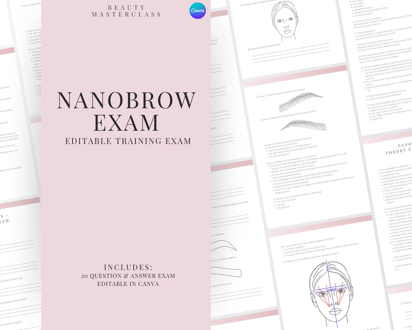 Nanobrows SPMU Editable Theory Exam