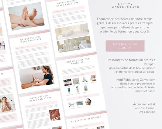 French Reflexology Editable Training Manual