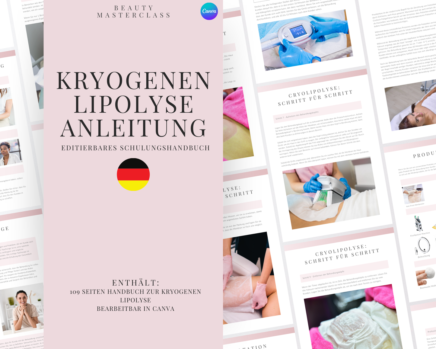 German Cryolipolysis Editable Training Manual