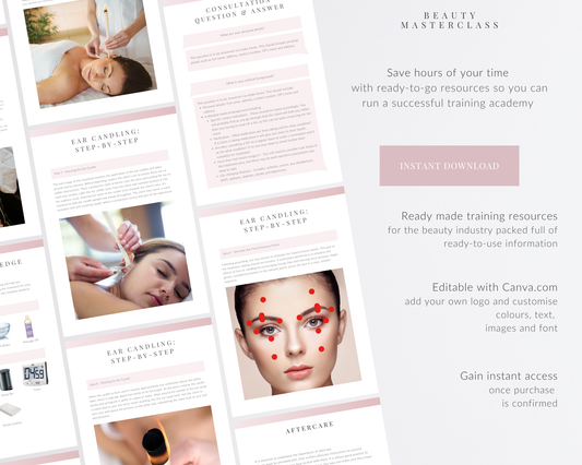 Hopi Ear Candling Editable Training Manual