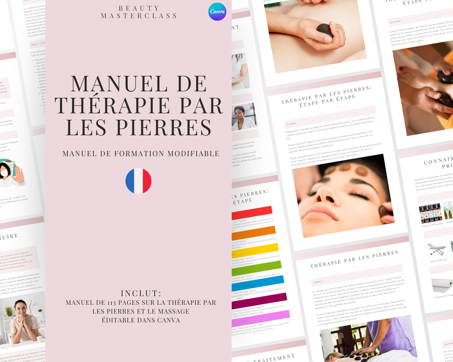 French Stone Therapy Massage Training Manual