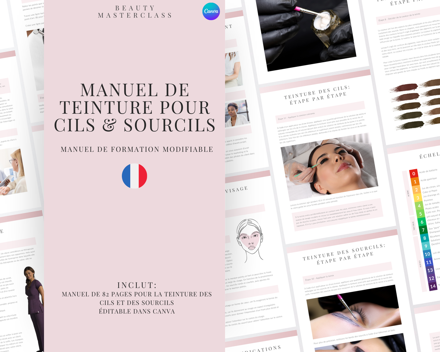 French Lash and Brow Tint Training Manual