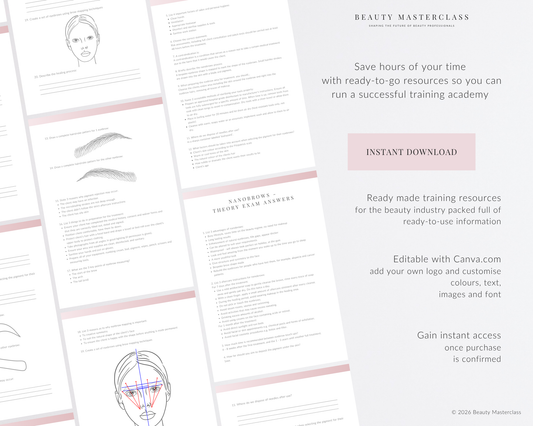Nanobrows SPMU Editable Theory Exam