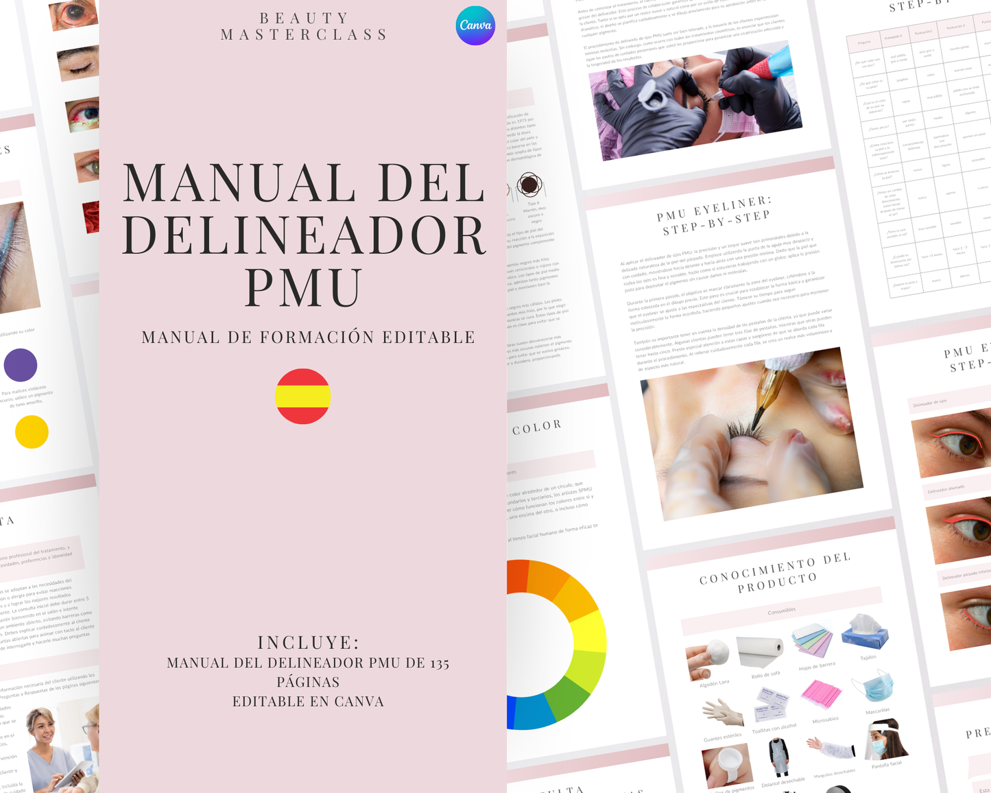 Spanish PMU Eyeliner Training Manual
