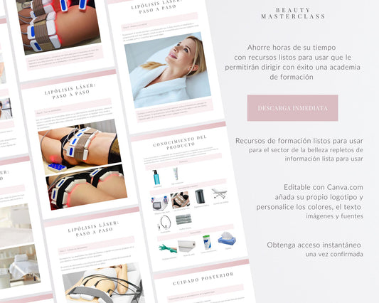 Spanish Laser Lipolysis Editable Training Manual