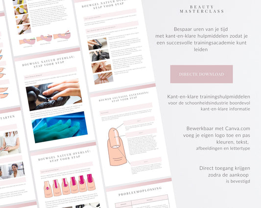 Dutch Builder Gel Nail Editable Training Manual