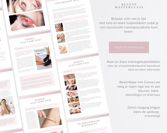 Dutch Waxing Editable Training Manual