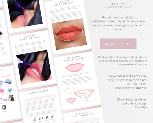 Dutch PMU Lips Editable Training Manual