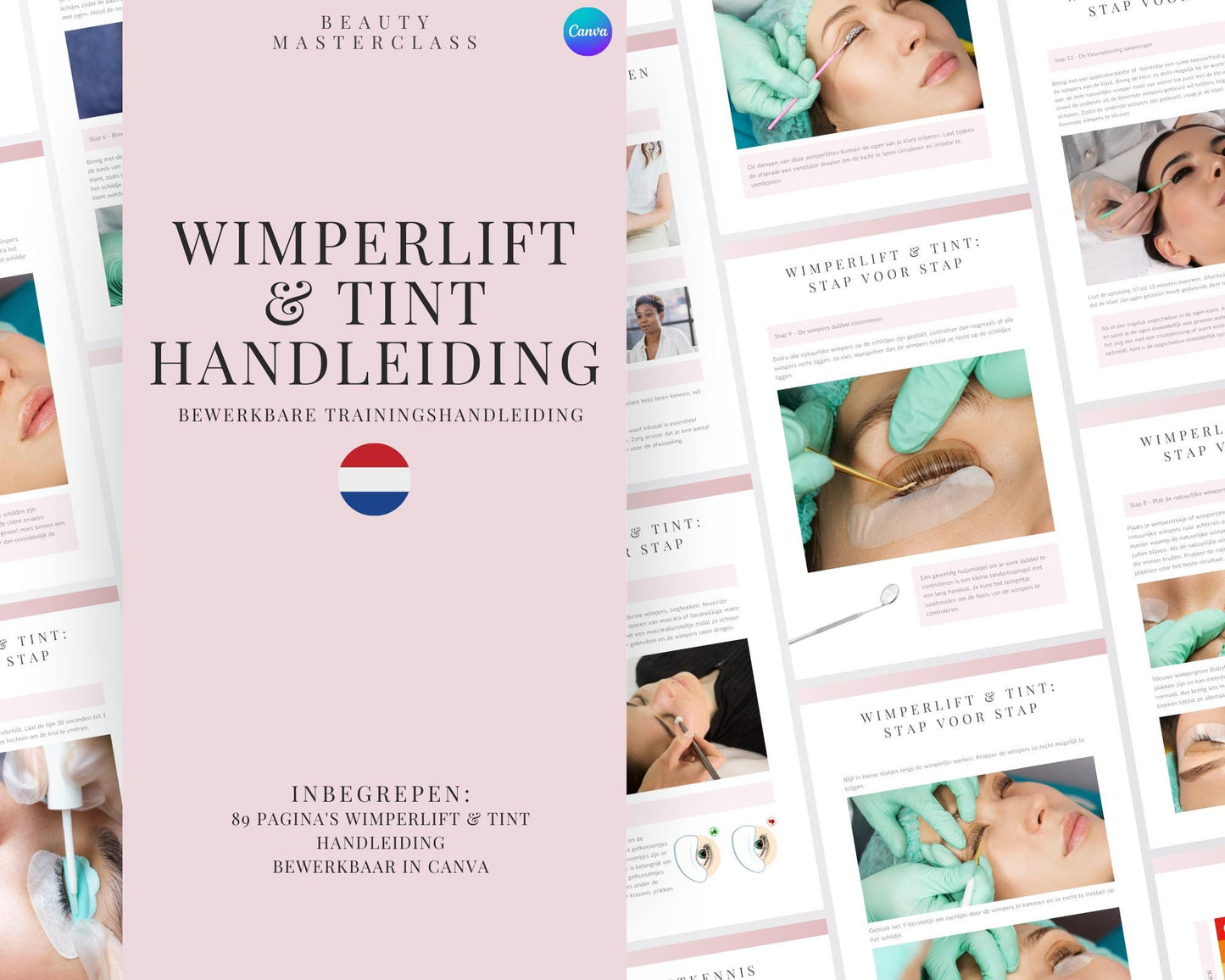 Dutch Eyelash Lift and Tint Editable Training Manual