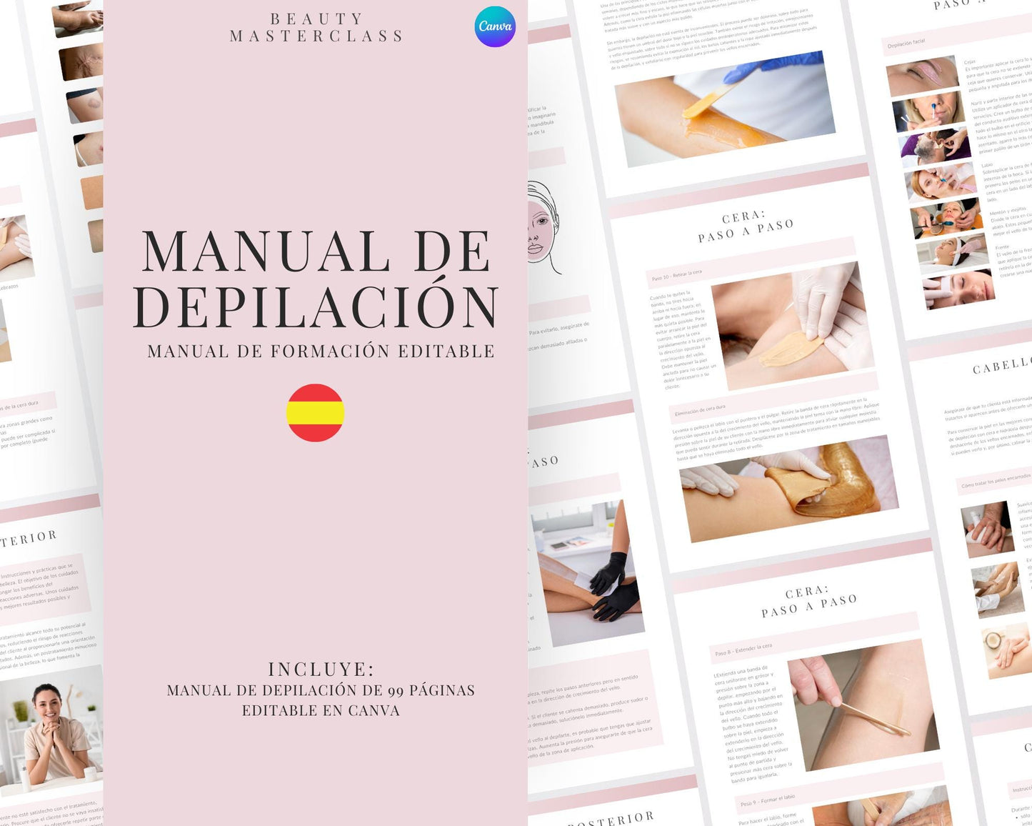 Spanish Waxing Editable Training Manual