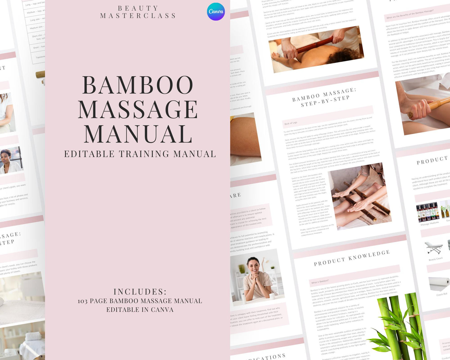 Bamboo Massage Editable Training Manual