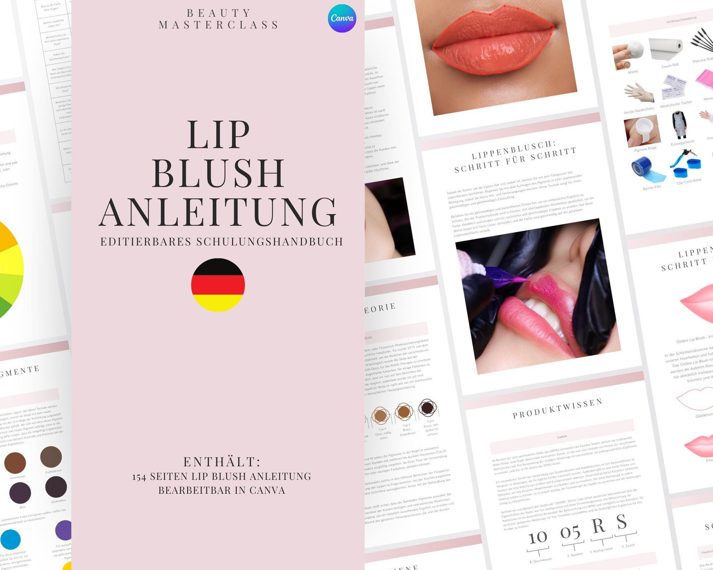 German PMU Lips Training Editable Training Manual