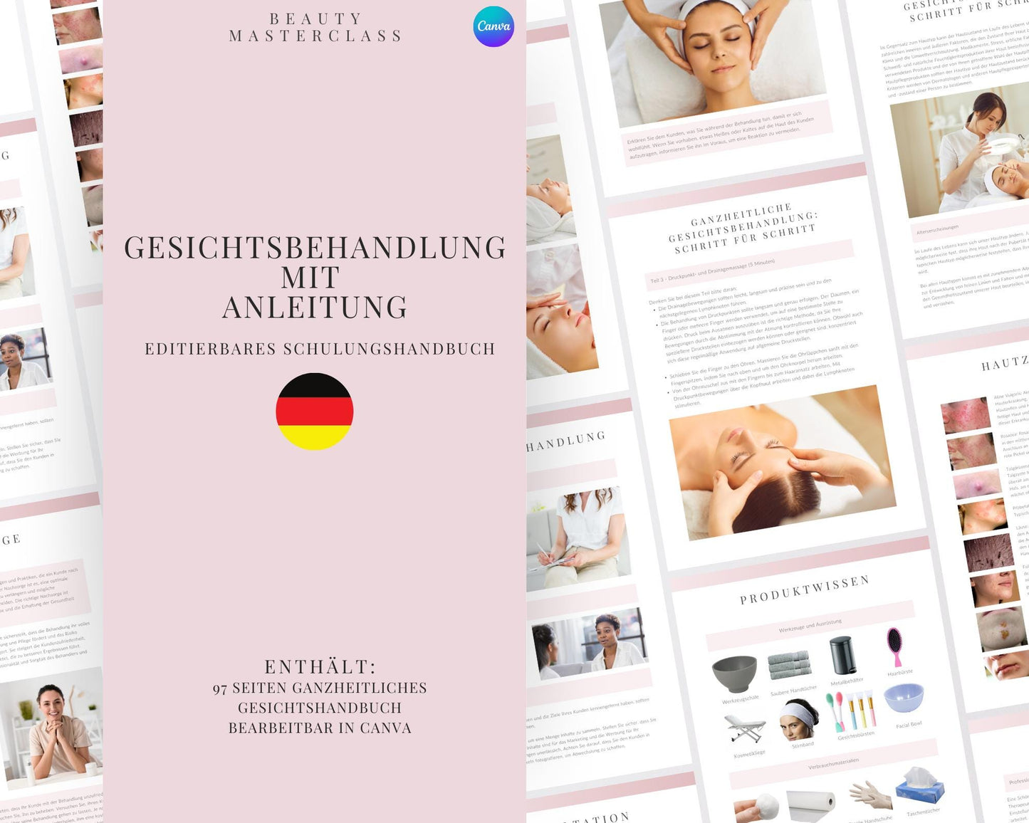 German Holistic Facial Editable Training Manual