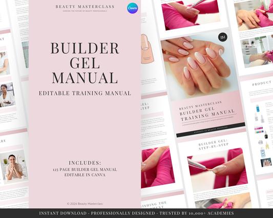 Builder Gel Nail Editable Training Manual