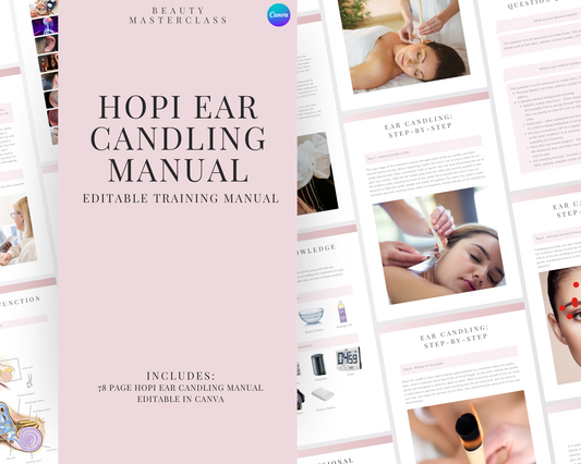 Hopi Ear Candling Editable Training Manual