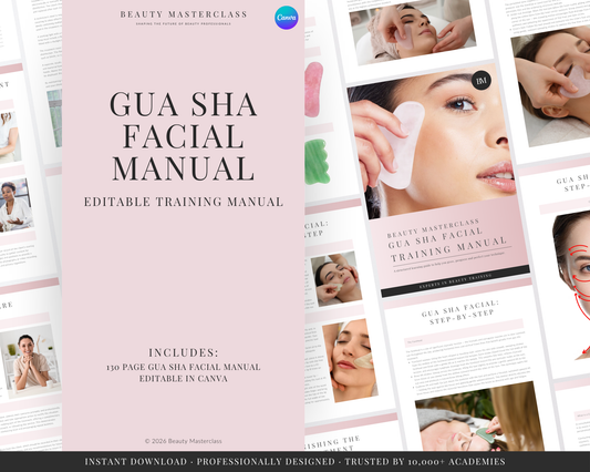 Gua Sha Facial Editable Training Manual