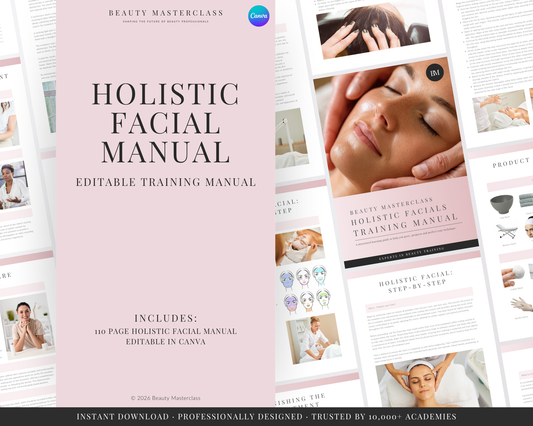 Holistic Facial Editable Training Manual
