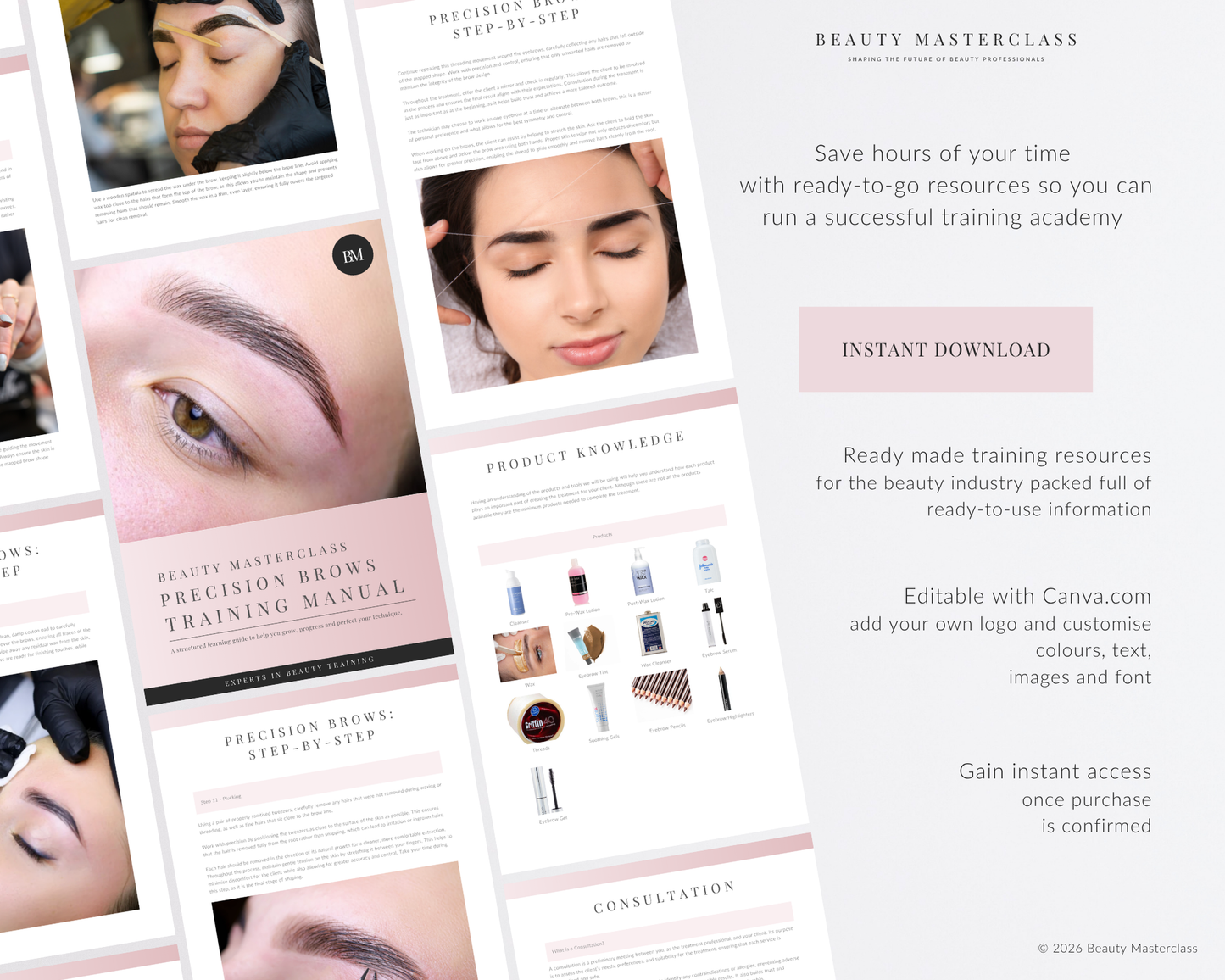 Precision Brows Editable Training Manual
