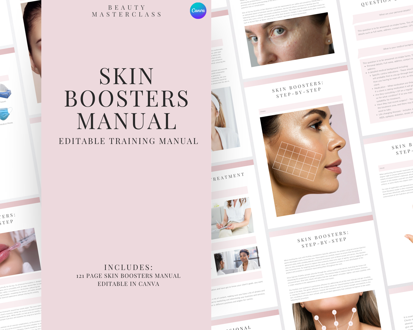 Skin Boosters Aesthetic Editable Training Manual