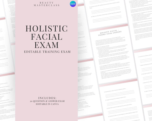Holistic Facial Editable Theory Exam