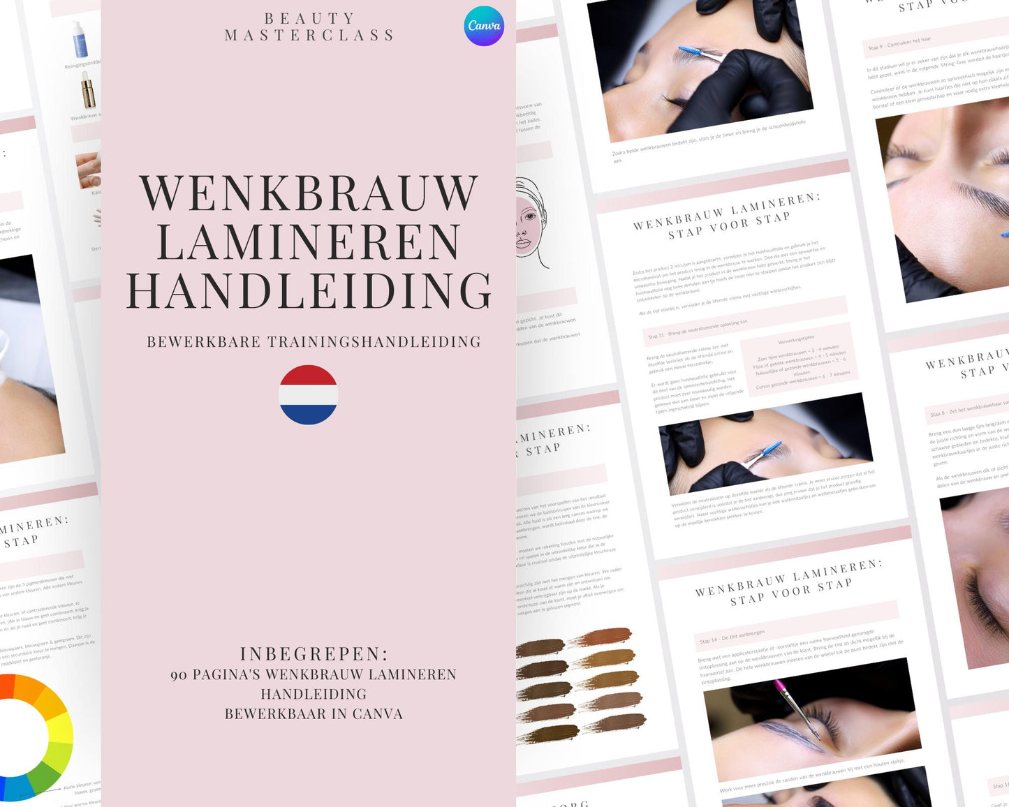 Dutch Brow Lamination and Tint Editable Training Manual